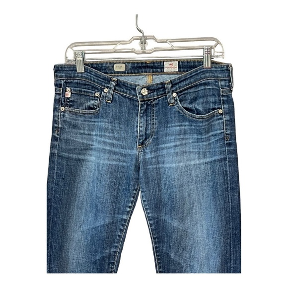 Adriano Goldschmied Belle Bottom Jeans Wide Leg Flare Stretch Denim Boho Hippie - Picture 3 of 10